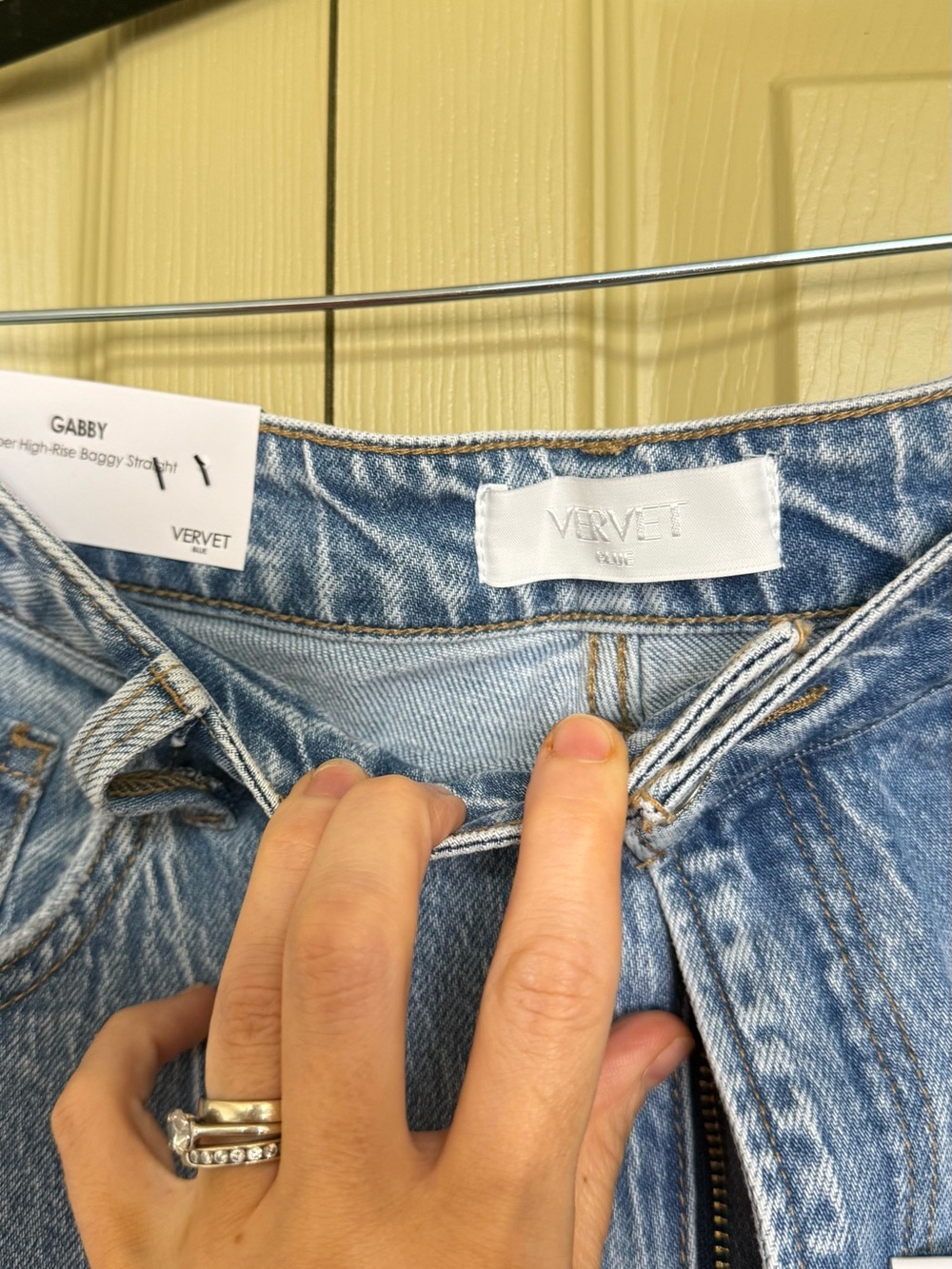 NWT boutique vervet denim jeans size 30 - Picture 3 of 5